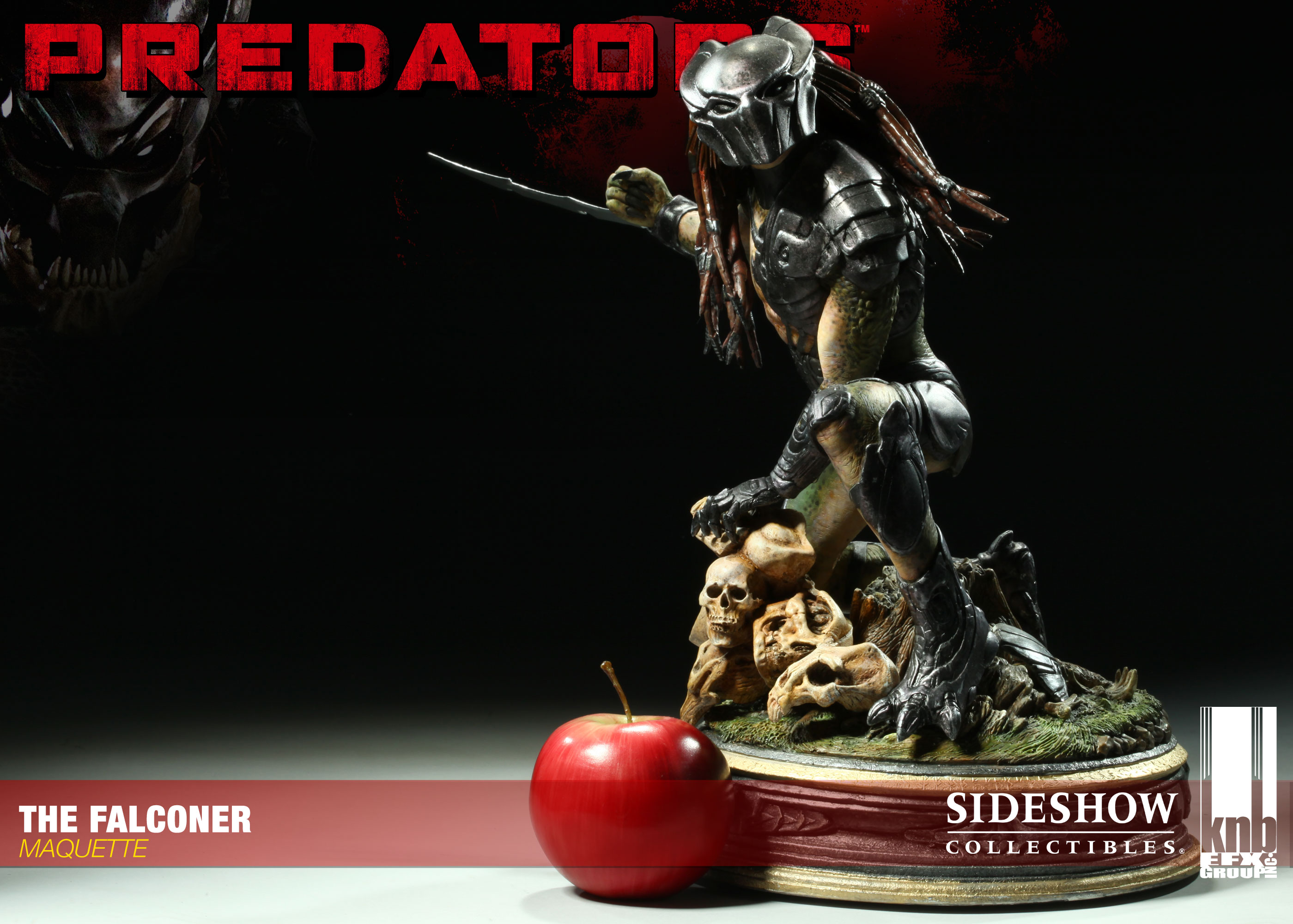 Sideshow The Falconer Predator Maquette 07