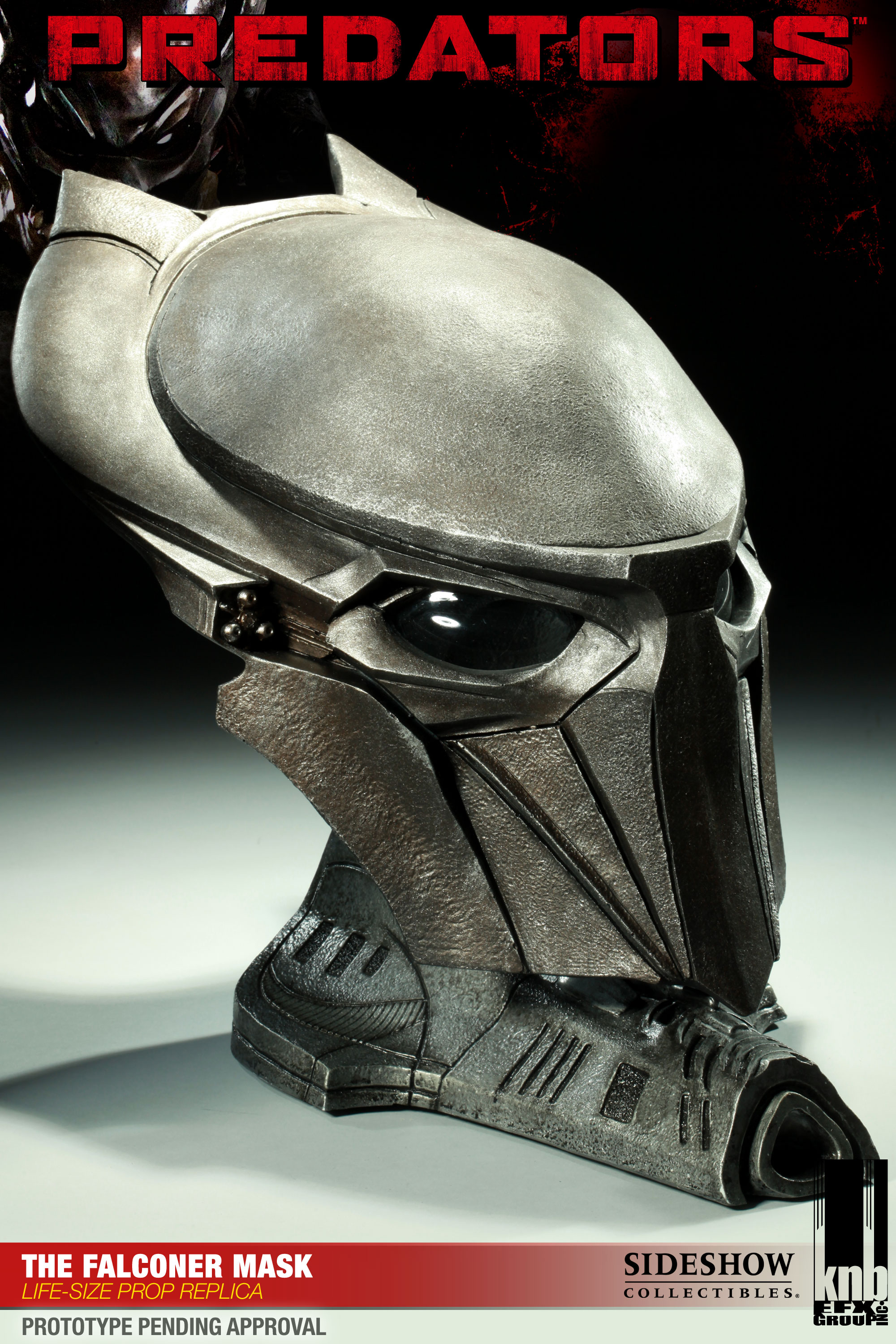 Sideshow The Falconer Predator Mask 01