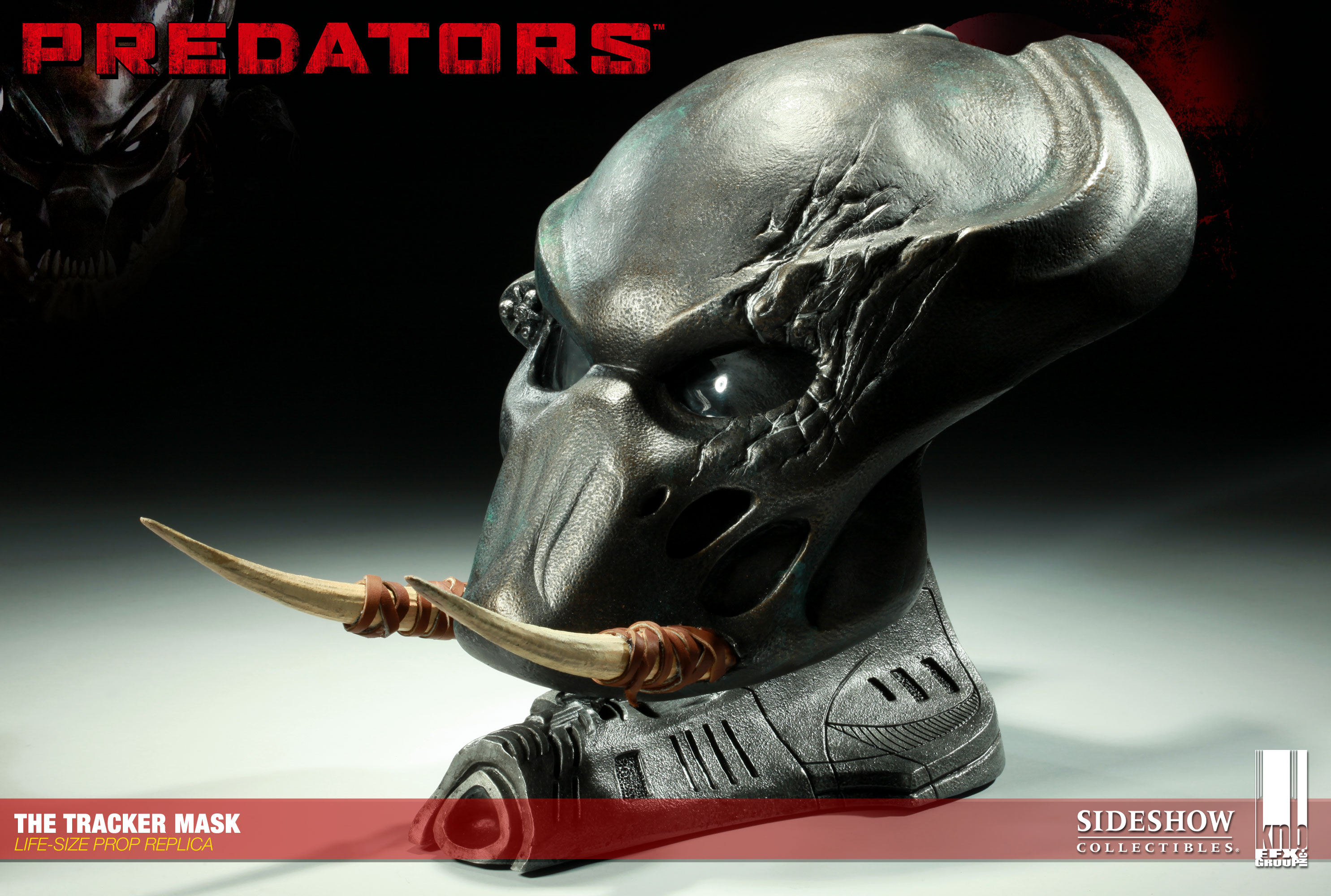 Sideshow The Tracker Predator Mask 04