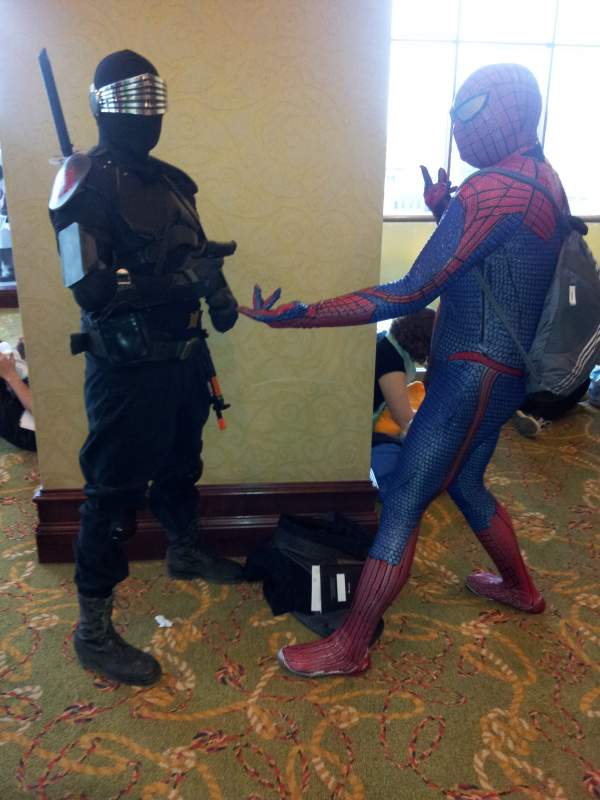 Snake Eyes and Spidey