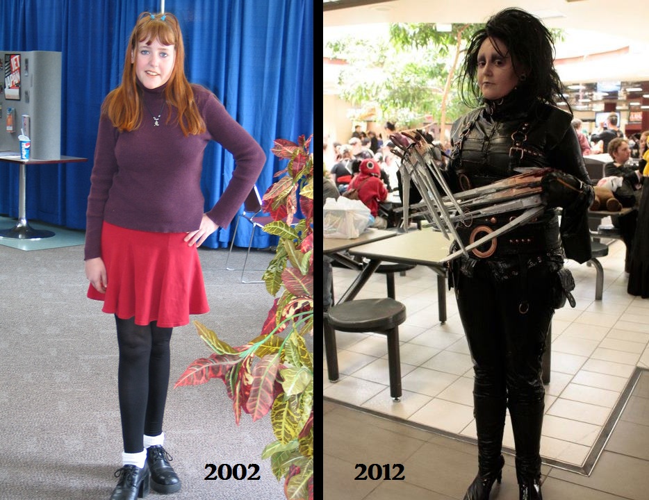 Ten years of my personal progress in costume