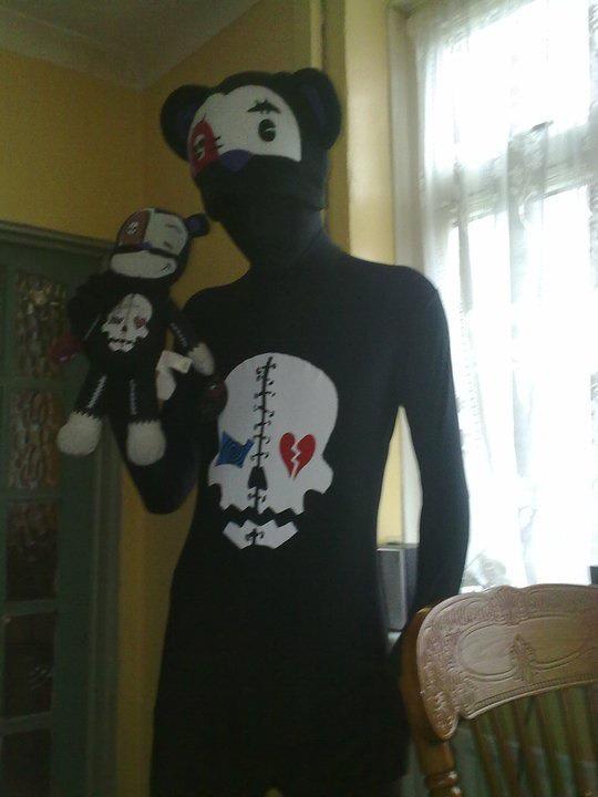 The first ever costume I made... based off of Deady the Evil Teddy Bear (Aurelio Voltaire)