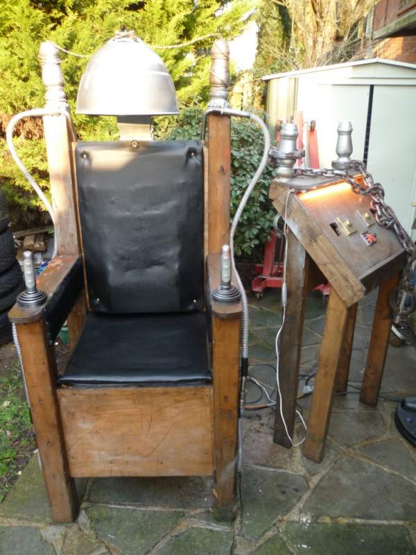 This Is My Custom Built Electric Chair That Was A Fully